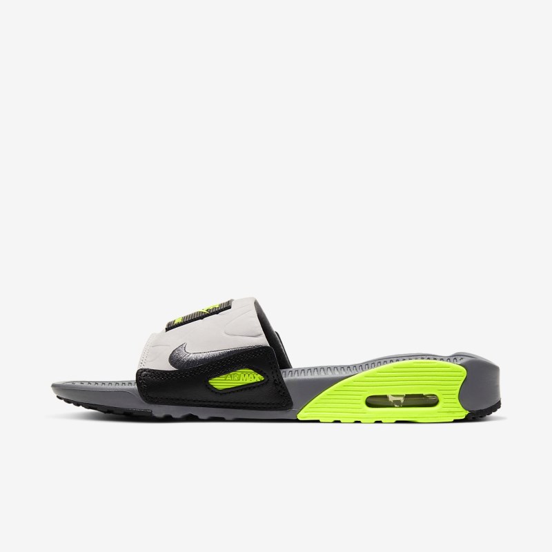 Nike エア マックス 90 レディース スライドサンダル グレー | OF1768-649