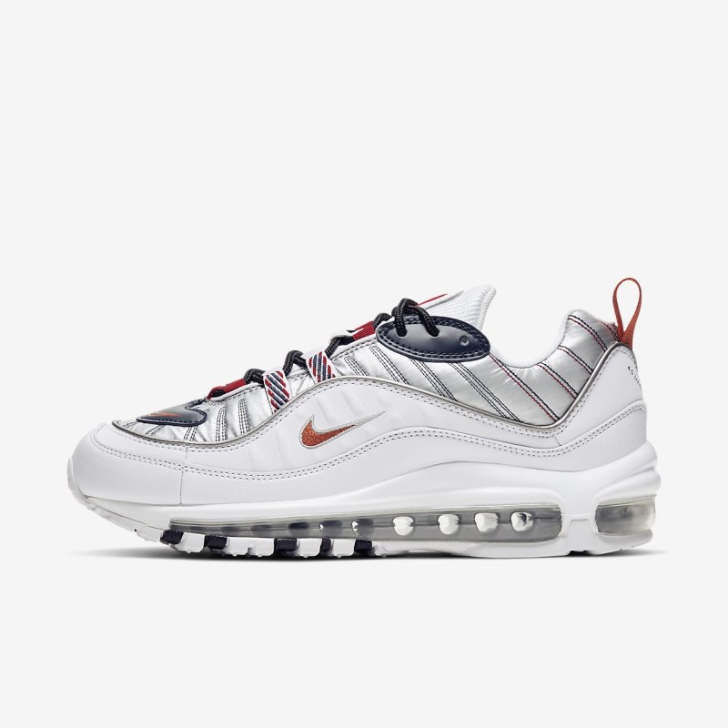 Nike エア マックス 98 プレミアム レディース スニーカー 白 | AP9720-108