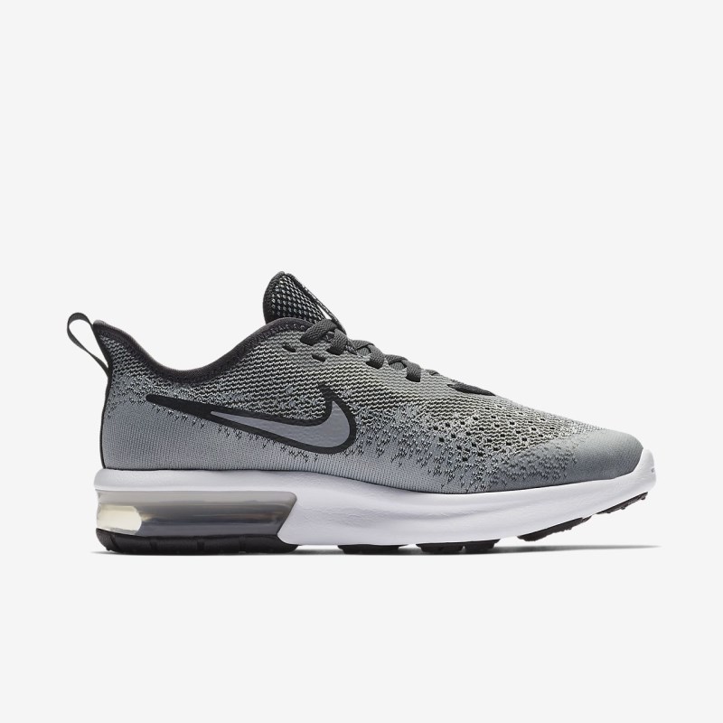 Nike エア マックス シークエント 4 キッズ スニーカー グレー | NQ3475-134