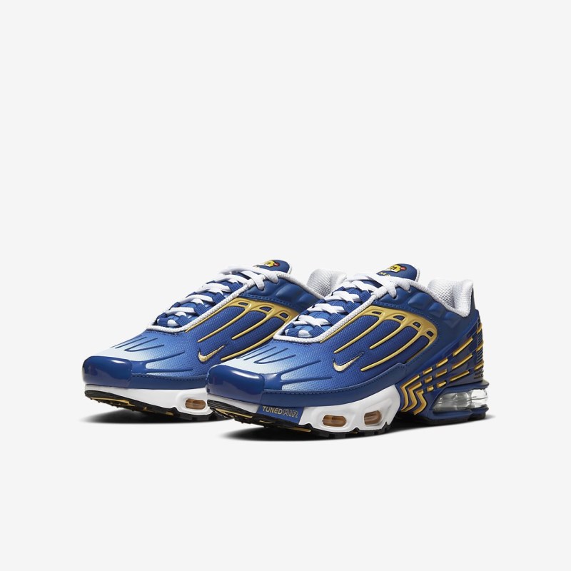 Nike エア マックス プラス 3 キッズ スニーカー 青 | OE9064-477