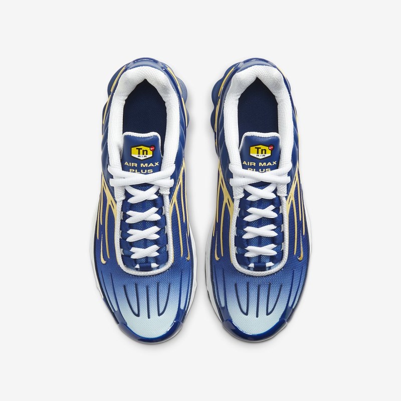 Nike エア マックス プラス 3 キッズ スニーカー 青 | OE9064-477