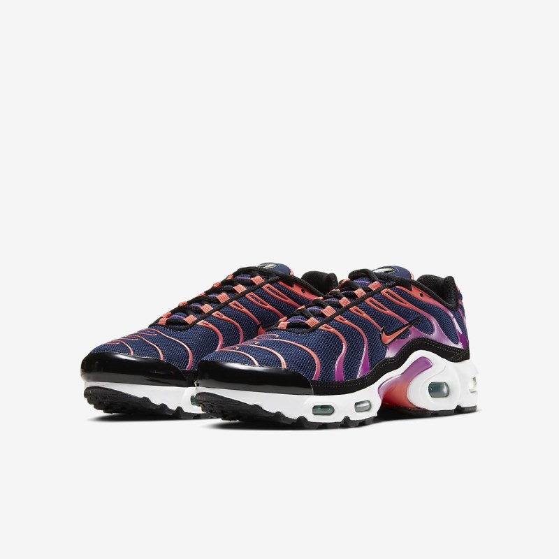 Nike エア マックス プラス キッズ スニーカー 青 | KB7807-735