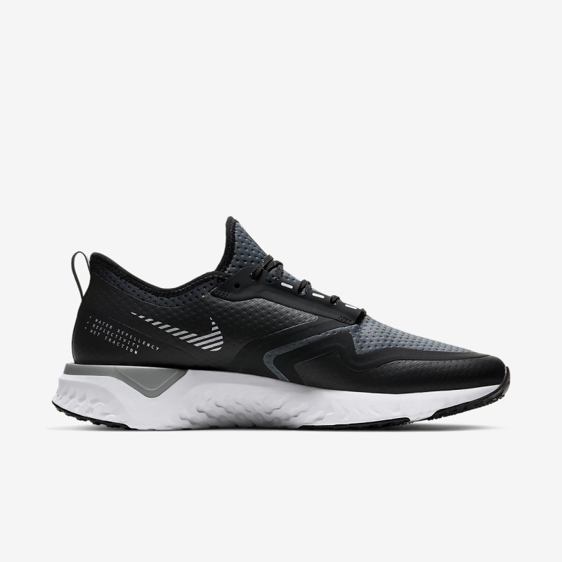 Nike オデッセイ React Shield 2 メンズ ランニングシューズ 黒 | NH1716-585