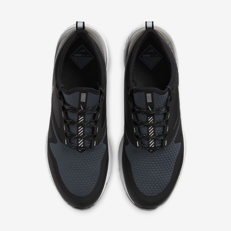 Nike オデッセイ React Shield 2 メンズ ランニングシューズ 黒 | NH1716-585