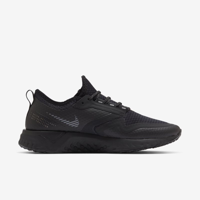 Nike オデッセイ React Shield 2 レディース ランニングシューズ 黒 | LM2724-809