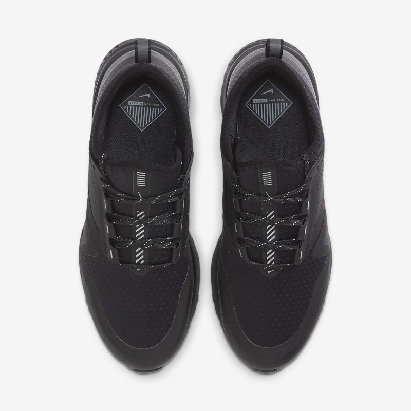 Nike オデッセイ React Shield 2 レディース ランニングシューズ 黒 | LM2724-809