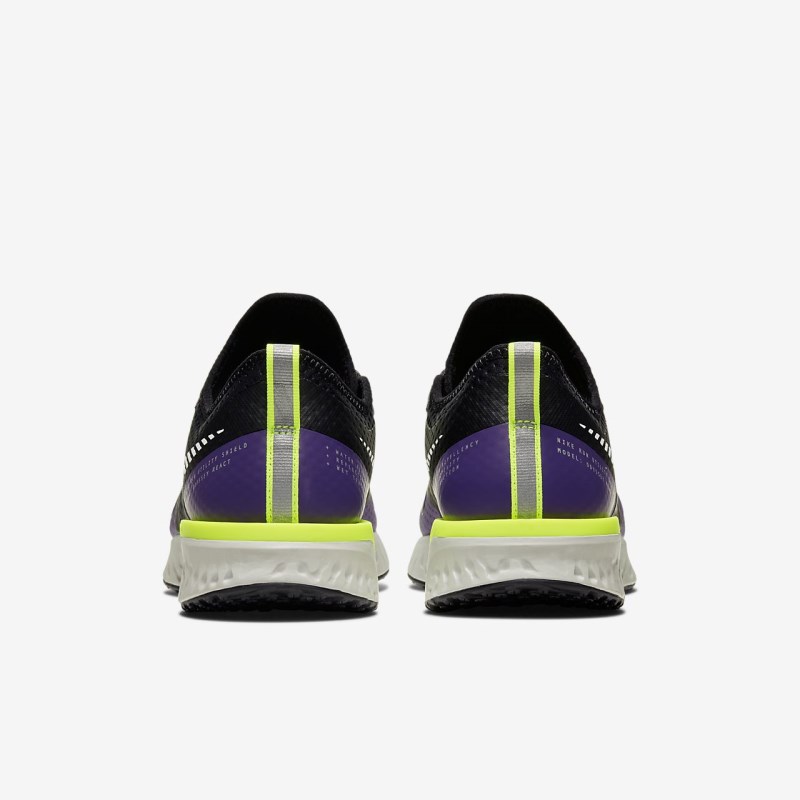 Nike オデッセイ React Shield 2 レディース ランニングシューズ 黒 | VZ5509-344