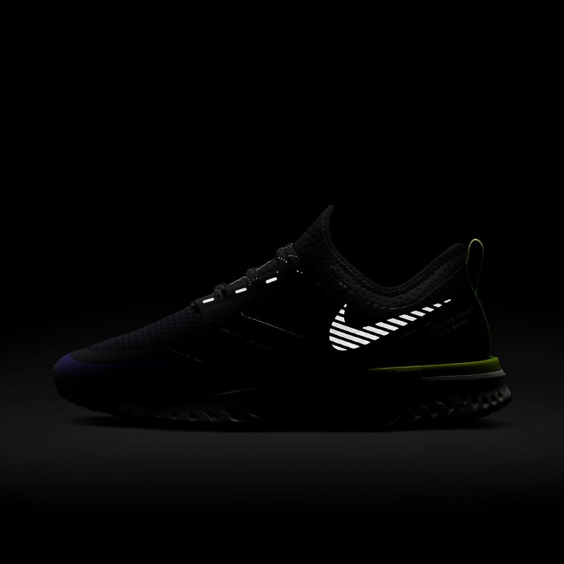 Nike オデッセイ React Shield 2 レディース ランニングシューズ 黒 | VZ5509-344