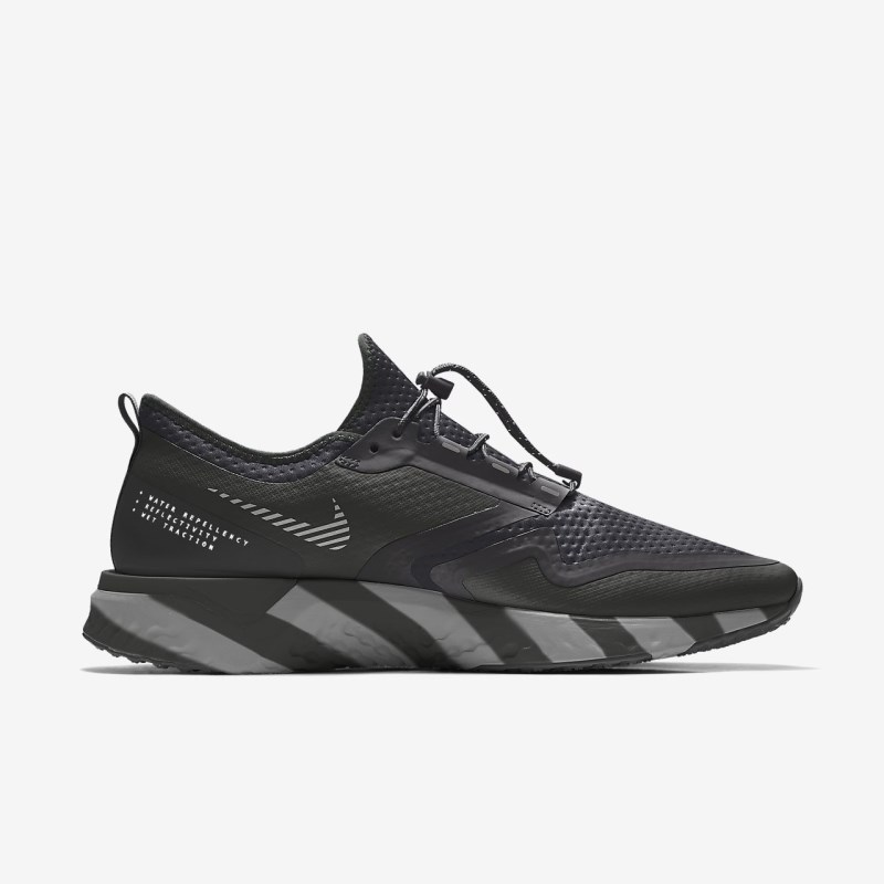 Nike オデッセイ React Shield メンズ ランニングシューズ 黒 | RY1309-950