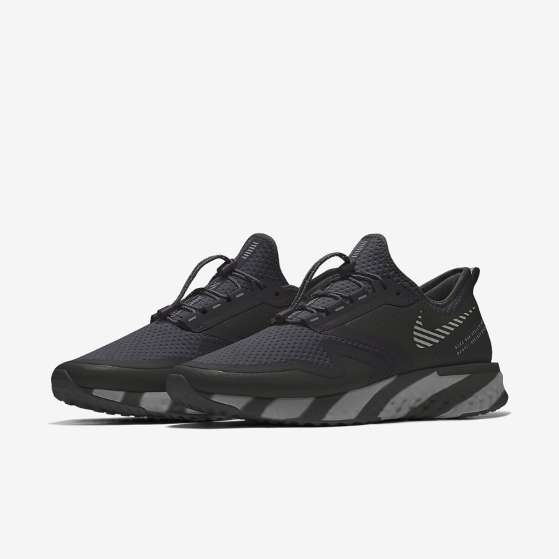 Nike オデッセイ React Shield メンズ ランニングシューズ 黒 | RY1309-950