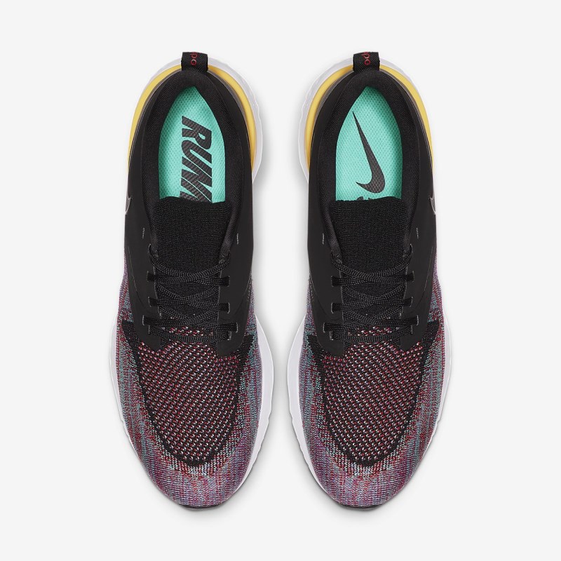 Nike オデッセイ React フライニット 2 メンズ ランニングシューズ 黒 | OO2019-330
