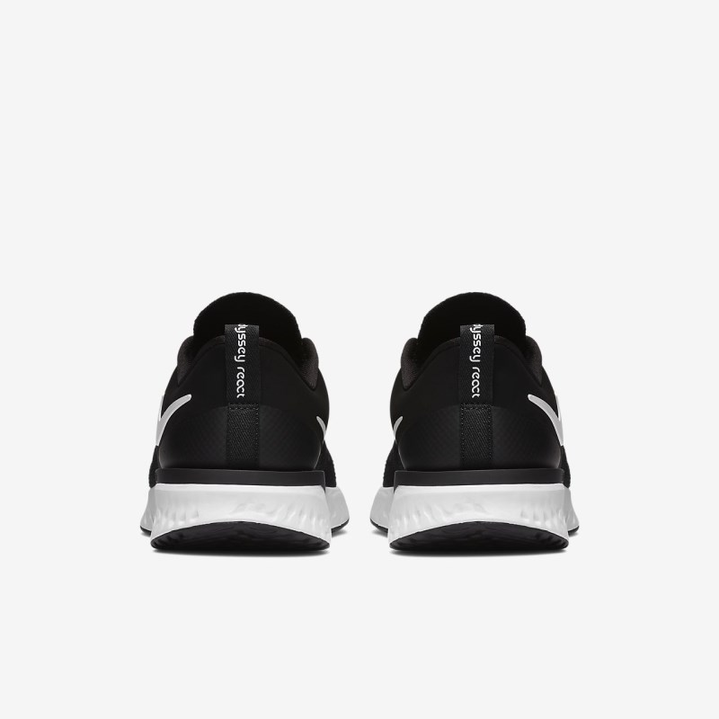 Nike オデッセイ React フライニット 2 レディース ランニングシューズ 黒 | DB2244-923