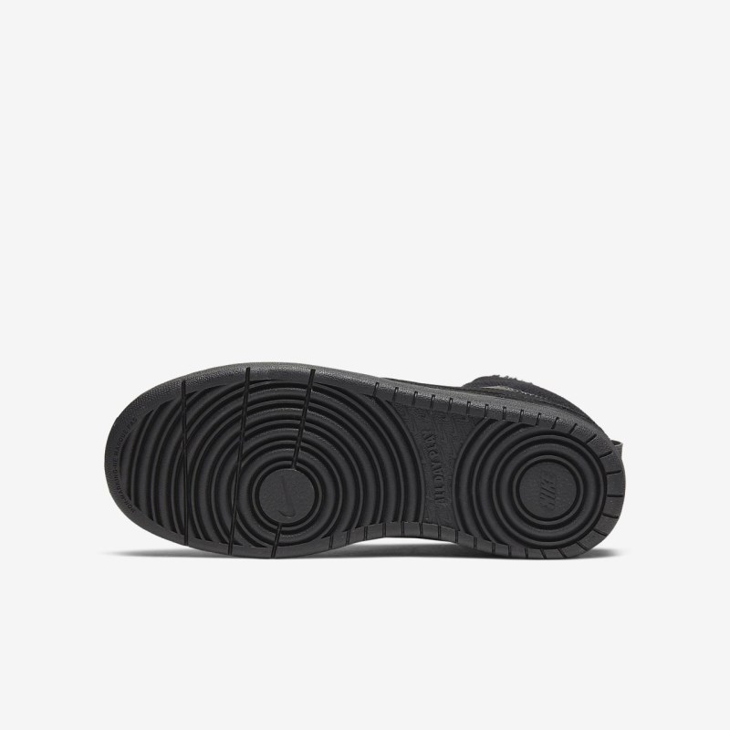 Nike コート Borough ミッドカット 2 キッズ スニーカー 黒 | ZN2500-958