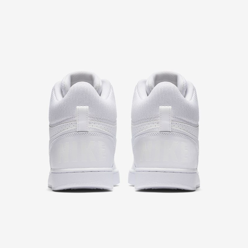 Nike コート Borough ミッドカット メンズ スニーカー 白 | CA1081-368