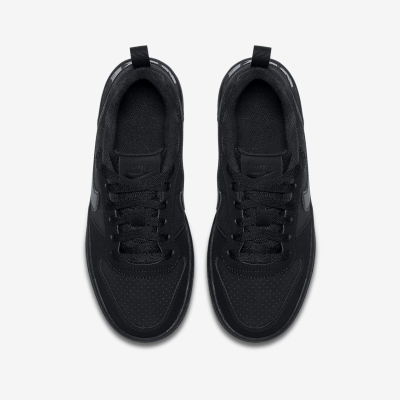 Nike コート Borough ロー キッズ スニーカー 黒 | NI3149-852
