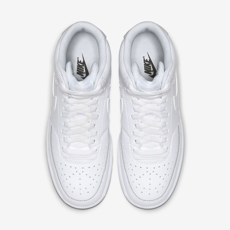Nike コート Vision ミッドカット レディース スニーカー 白 | KX6487-816