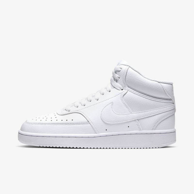 Nike コート Vision ミッドカット レディース スニーカー 白 | KX6487-816