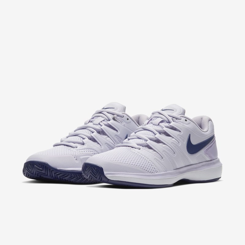 Nike コート エア ズーム Prestige レディース テニスシューズ ライト紫 | QS1255-366