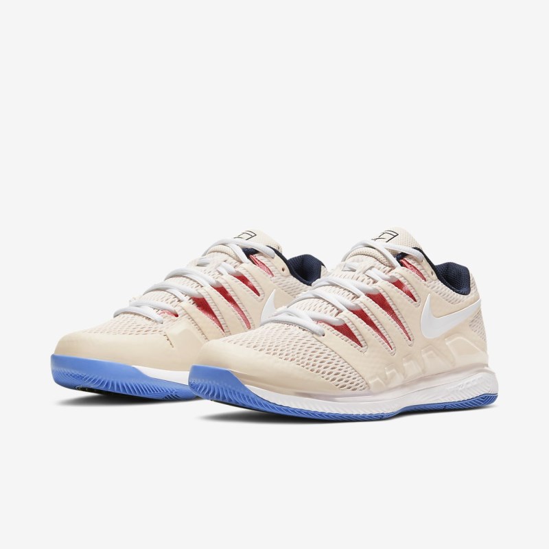 Nike コート エア ズーム Vapor X レディース テニスシューズ ベージュ | ZT7241-596