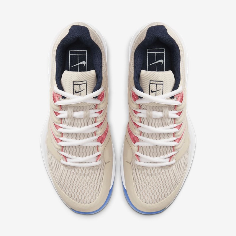 Nike コート エア ズーム Vapor X レディース テニスシューズ ベージュ | ZT7241-596