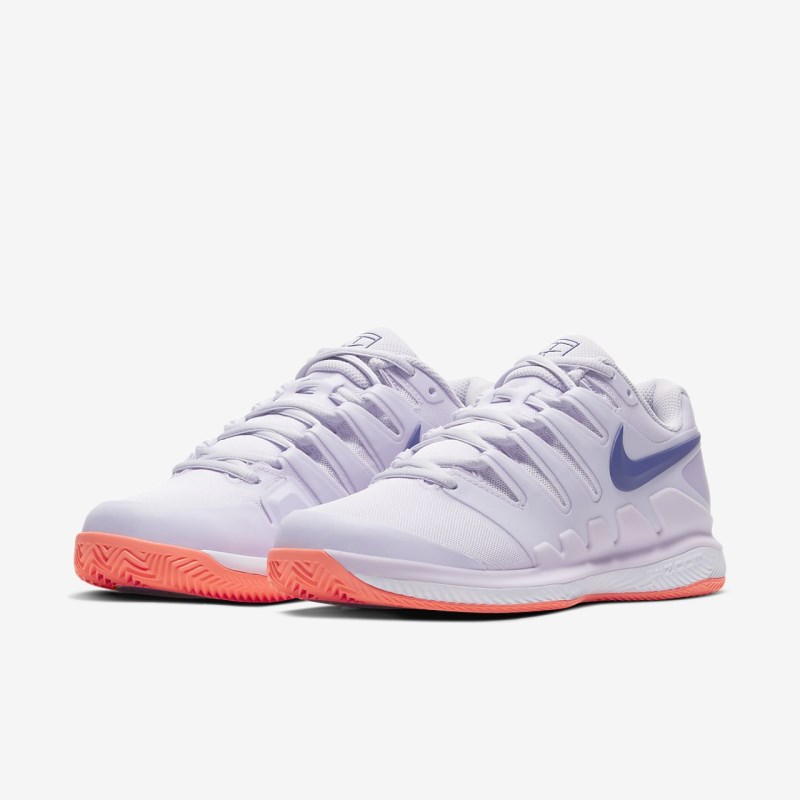 Nike コート エア ズーム Vapor X レディース テニスシューズ ライト紫 | JT8365-953