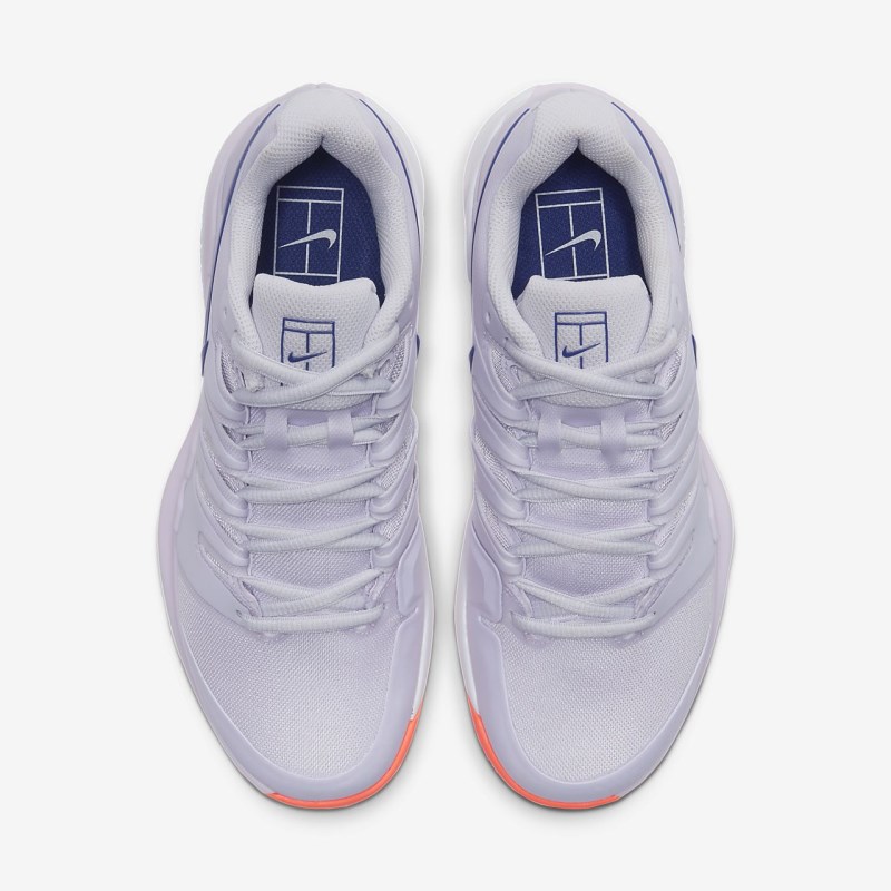 Nike コート エア ズーム Vapor X レディース テニスシューズ ライト紫 | JT8365-953