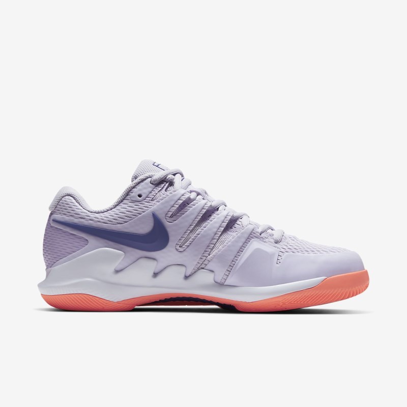 Nike コート エア ズーム Vapor X レディース テニスシューズ ライト紫 | MV6688-393
