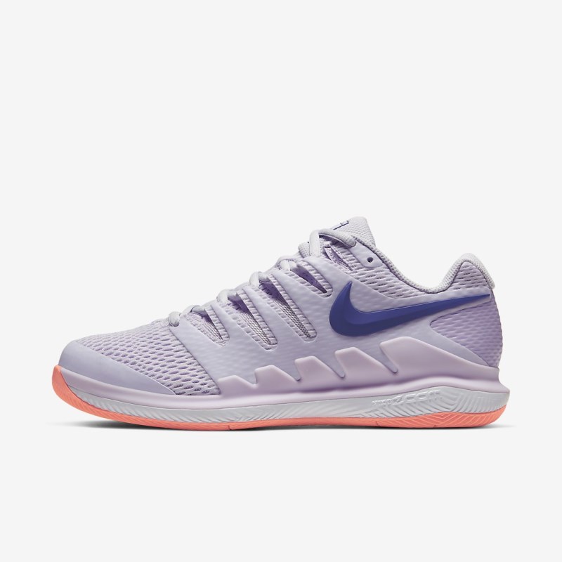 Nike コート エア ズーム Vapor X レディース テニスシューズ ライト紫 | MV6688-393
