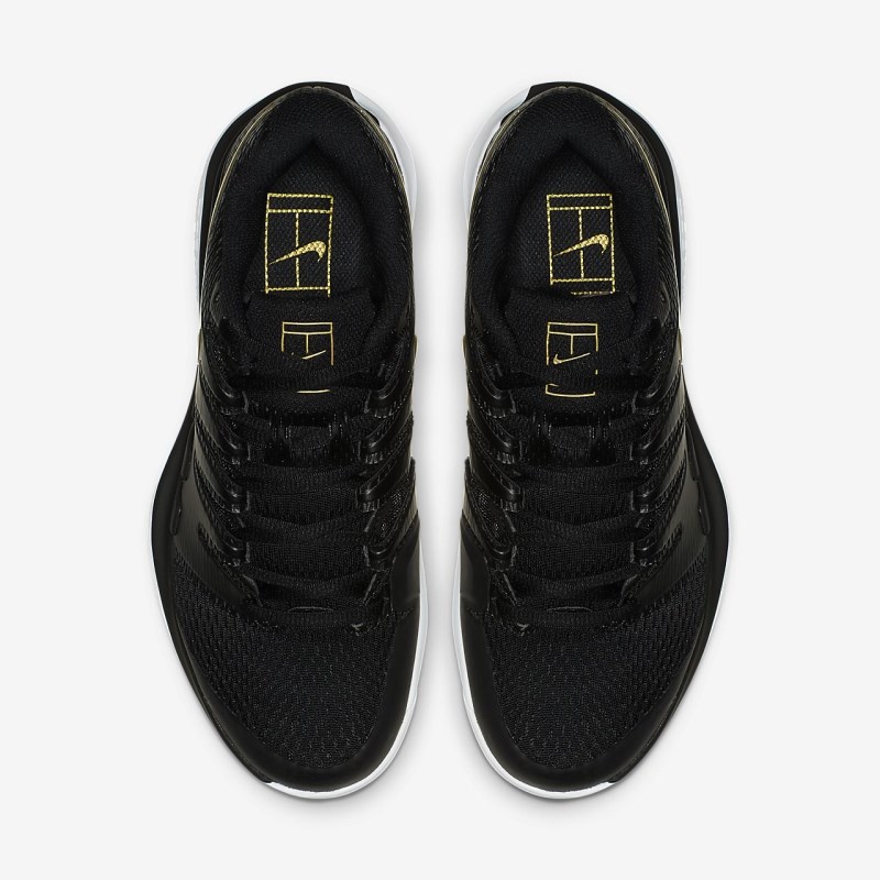 Nike コート エア ズーム Vapor X レディース テニスシューズ 黒 | OQ9866-597
