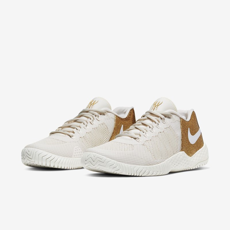 Nike コート フレア 2 レディース テニスシューズ ゴールド | CA2262-519