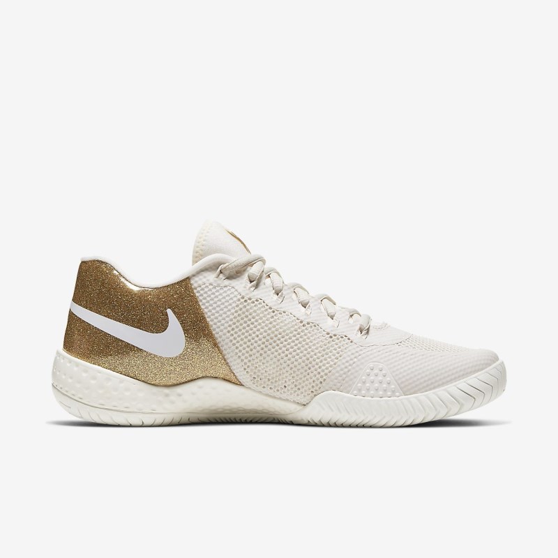 Nike コート フレア 2 レディース テニスシューズ ゴールド | CA2262-519