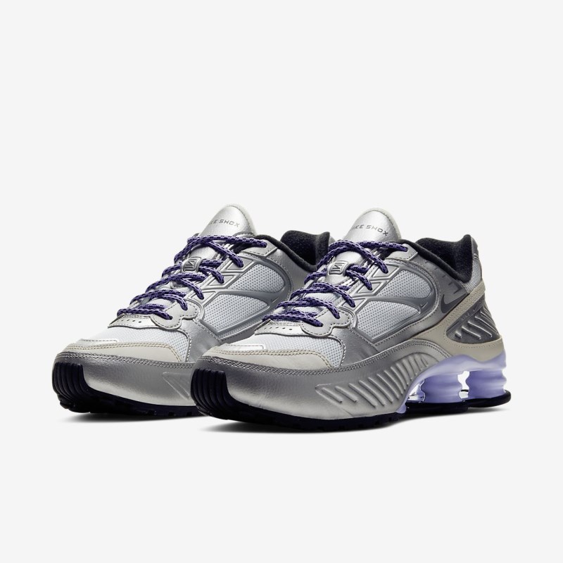 Nike ショックス Enigma 9000 レディース スニーカー シルバー | XF7154-234