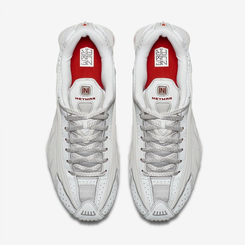 Nike ショックス R4 ネイマール Jr. メンズ スニーカー 白 | TI1444-247