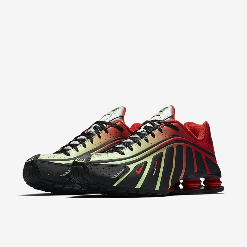 Nike ショックス R4 ネイマール Jr. レディース スニーカー 黒 | UK0255-917