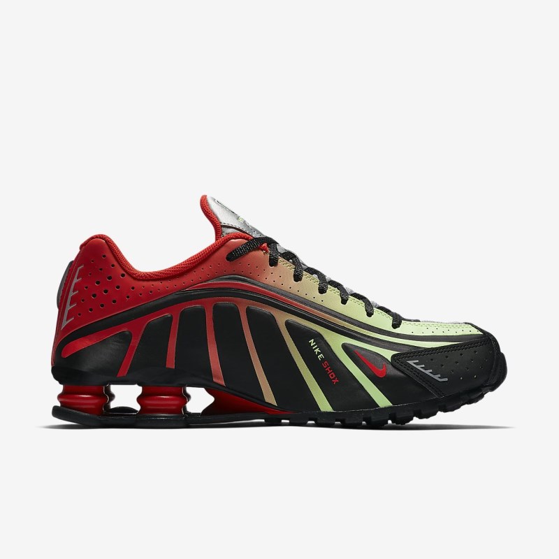 Nike ショックス R4 ネイマール Jr. レディース スニーカー 黒 | UK0255-917