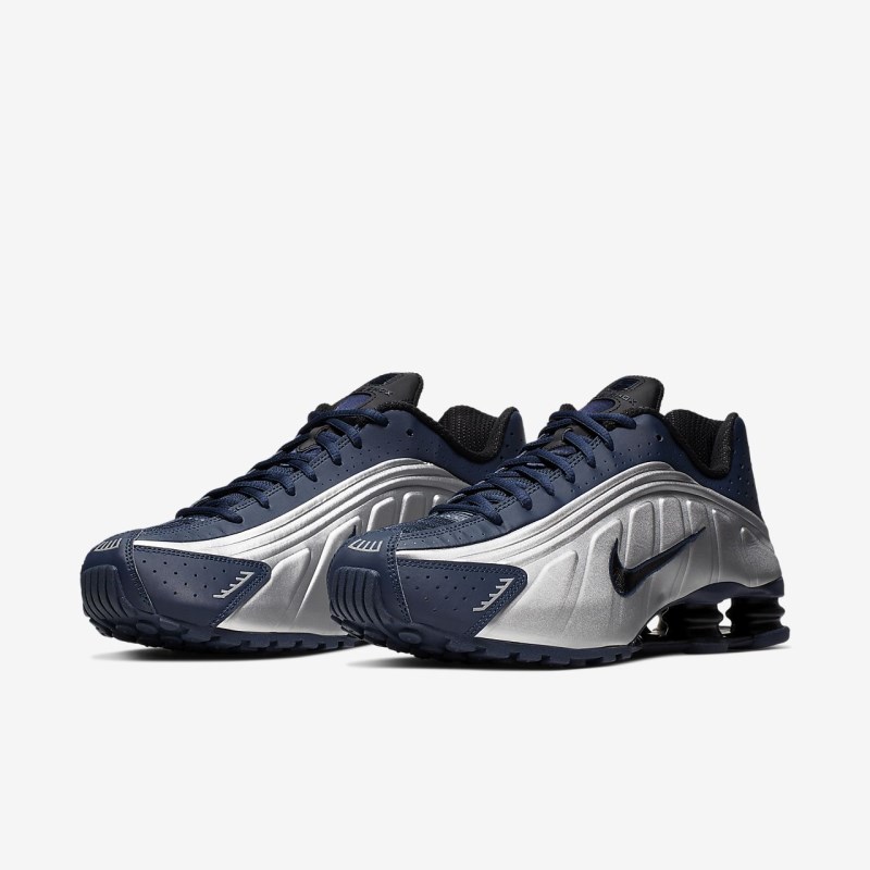 Nike ショックス R4 メンズ スニーカー 暗青 | KN3700-594
