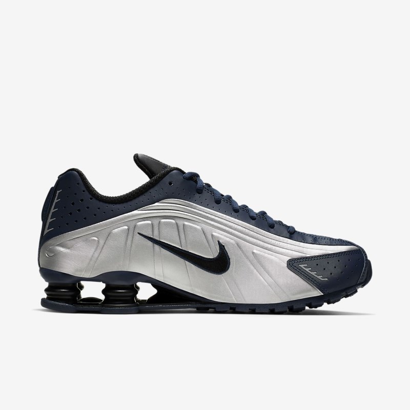 Nike ショックス R4 メンズ スニーカー 暗青 | KN3700-594
