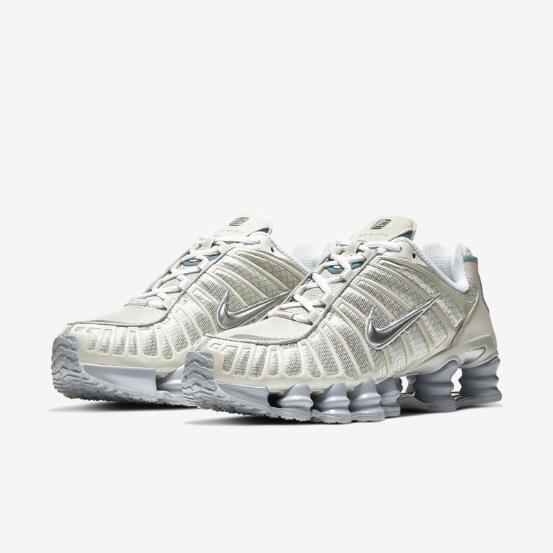 Nike ショックス TL メンズ スニーカー シルバー | KV8293-743
