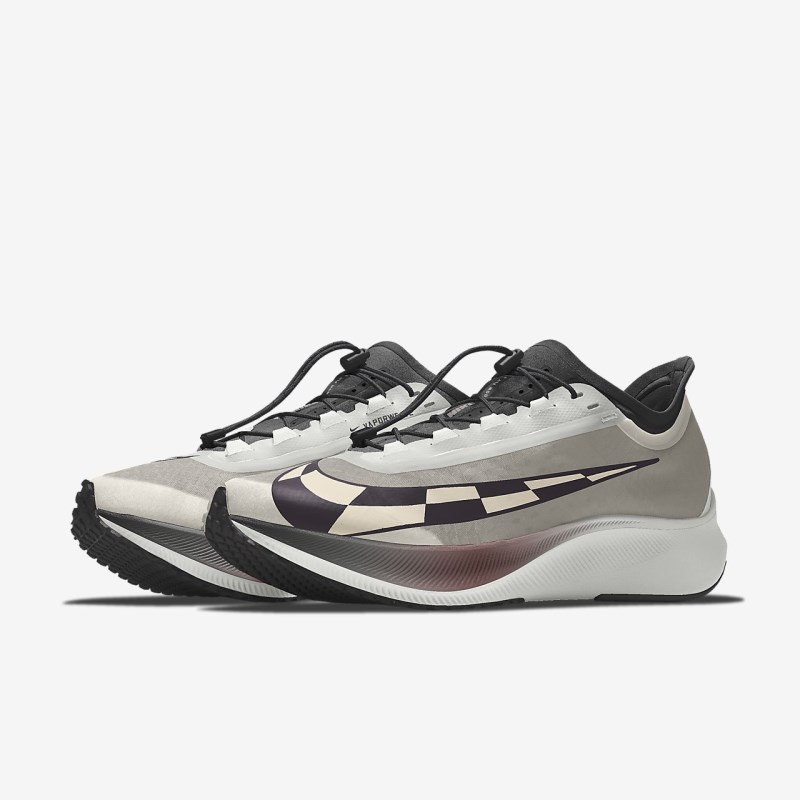 Nike ズーム Fly 3 プレミアム レディース ランニングシューズ グレー | HW8770-265