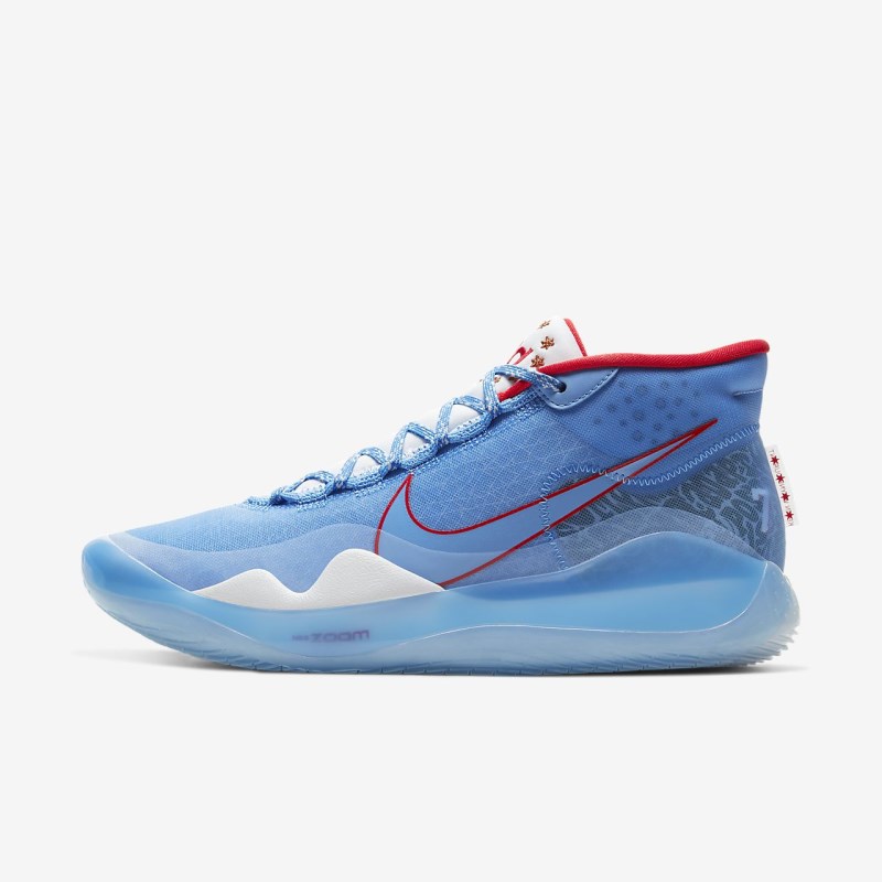 Nike ズーム KD12 Don C レディース バスケットシューズ 青 | IT0100-004