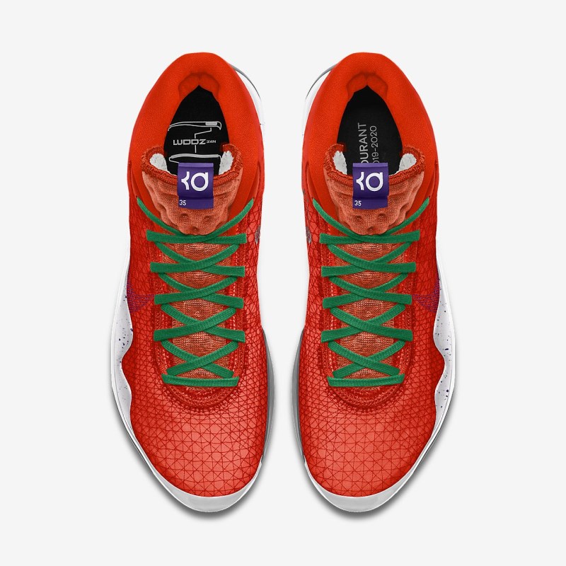Nike ズーム KD12 レディース バスケットシューズ 赤 | SO0362-934