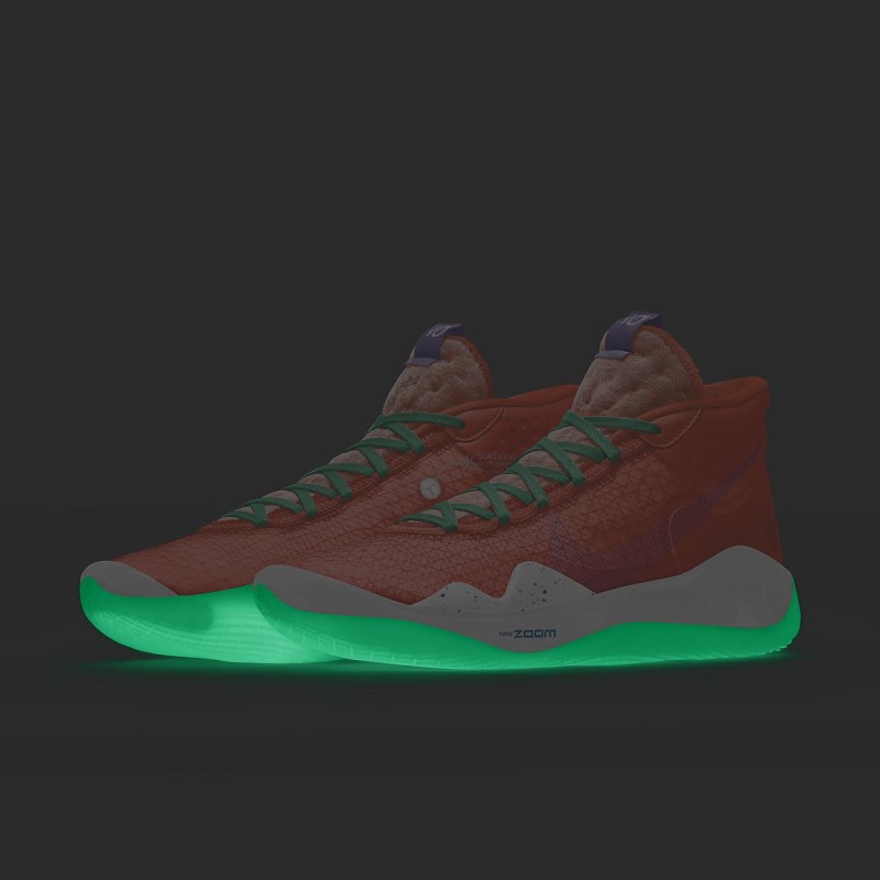 Nike ズーム KD12 レディース バスケットシューズ 赤 | SO0362-934