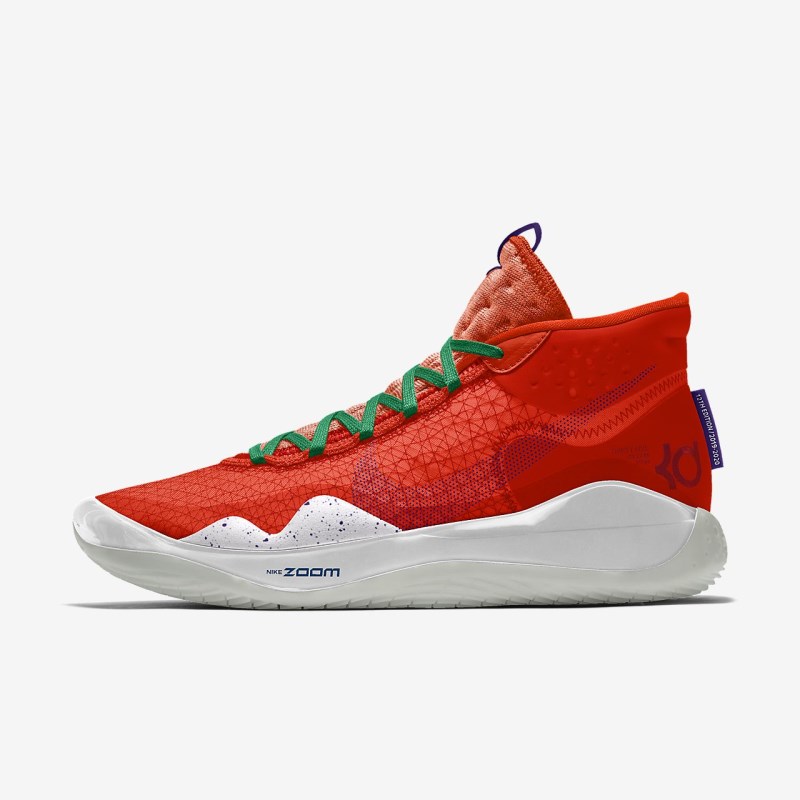 Nike ズーム KD12 レディース バスケットシューズ 赤 | SO0362-934