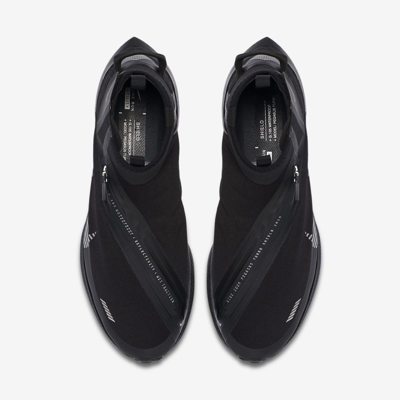 Nike ズーム ペガサス Turbo Shield メンズ ランニングシューズ 黒 | DQ7766-398
