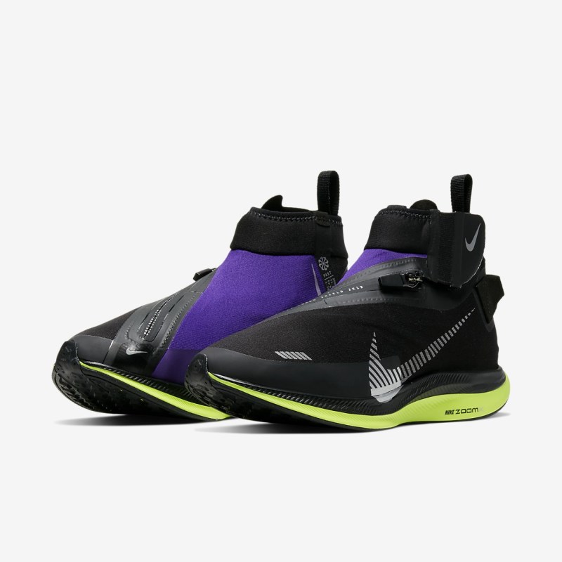 Nike ズーム ペガサス Turbo Shield レディース ランニングシューズ 黒 | LB4755-107