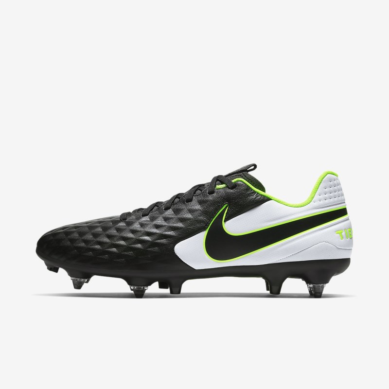 Nike ティエンポ レジェンド 8 Academy SG-PRO Anti-Clog Traction レディース サッカーシューズ 黒 | JF9204-093