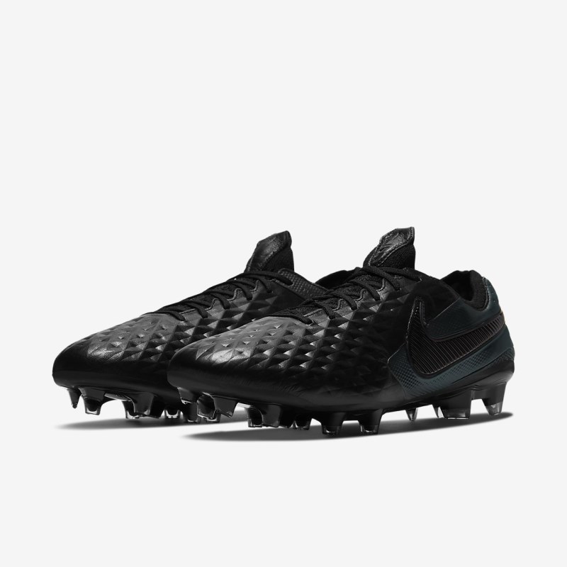 Nike ティエンポ レジェンド 8 エリート FG レディース サッカーシューズ 黒 | XD4381-298
