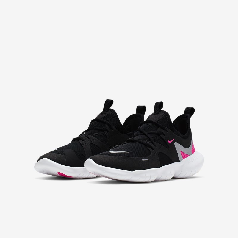 Nike フリー RN 5.0 キッズ ランニングシューズ 黒 | FC5272-094