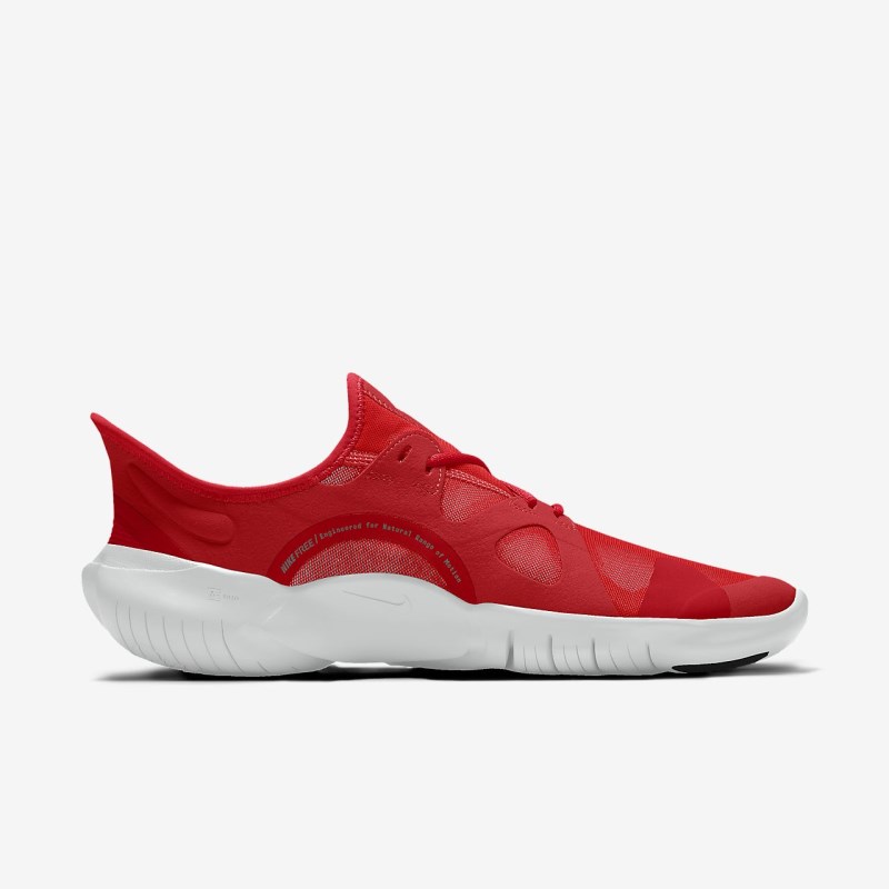 Nike フリー RN 5.0 レディース ウォーキングシューズ 赤 | YA7689-155