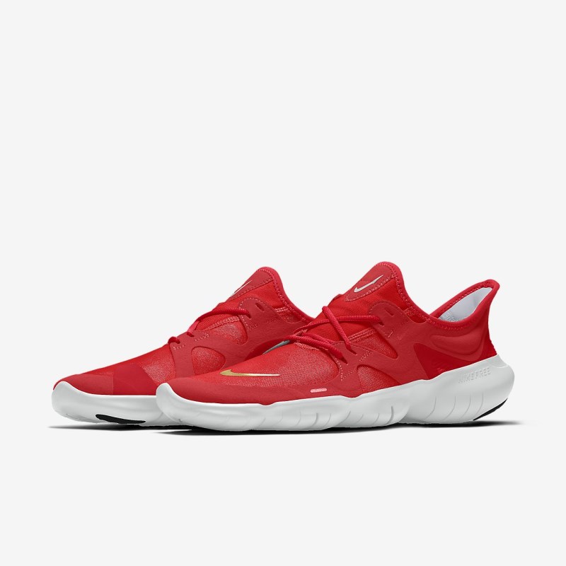 Nike フリー RN 5.0 レディース ウォーキングシューズ 赤 | YA7689-155